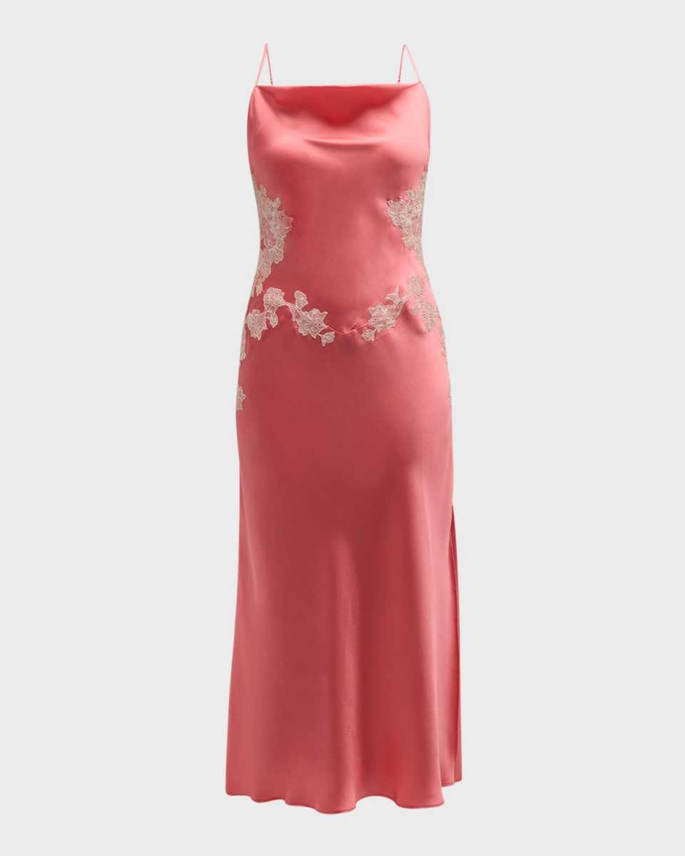 Lolita Slip Dress with Lace Detai